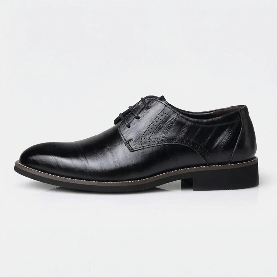 Oxavio - Scarpe eleganti Oxford stringate da uomo