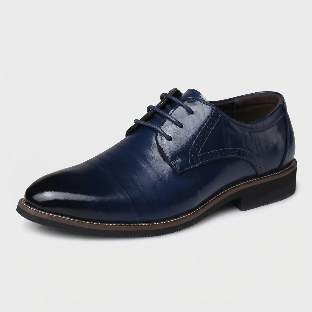 Oxavio - Scarpe eleganti Oxford stringate da uomo