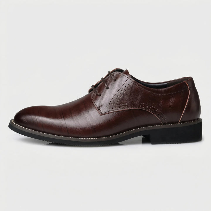 Oxavio - Scarpe eleganti Oxford stringate da uomo