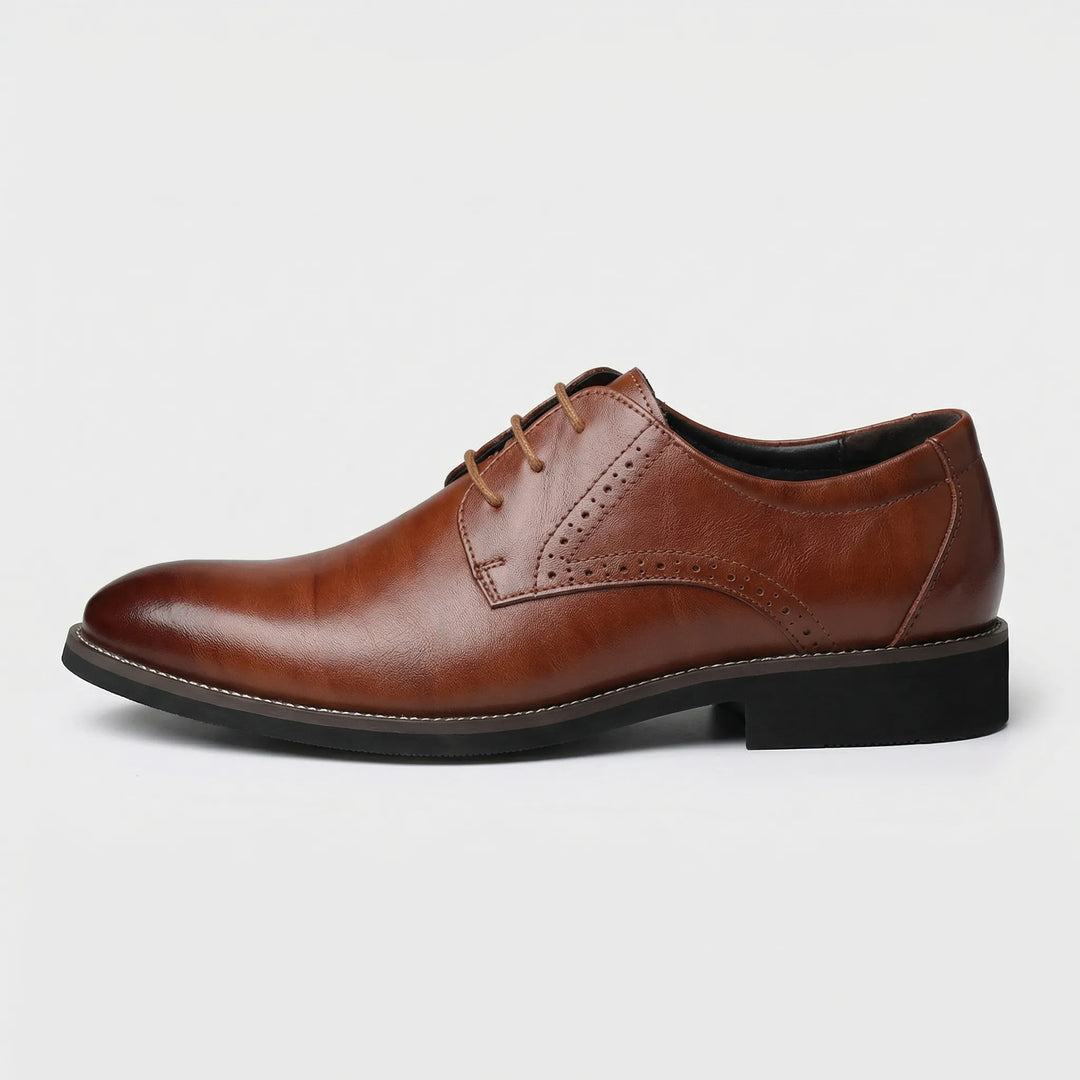 Oxavio - Scarpe eleganti Oxford stringate da uomo