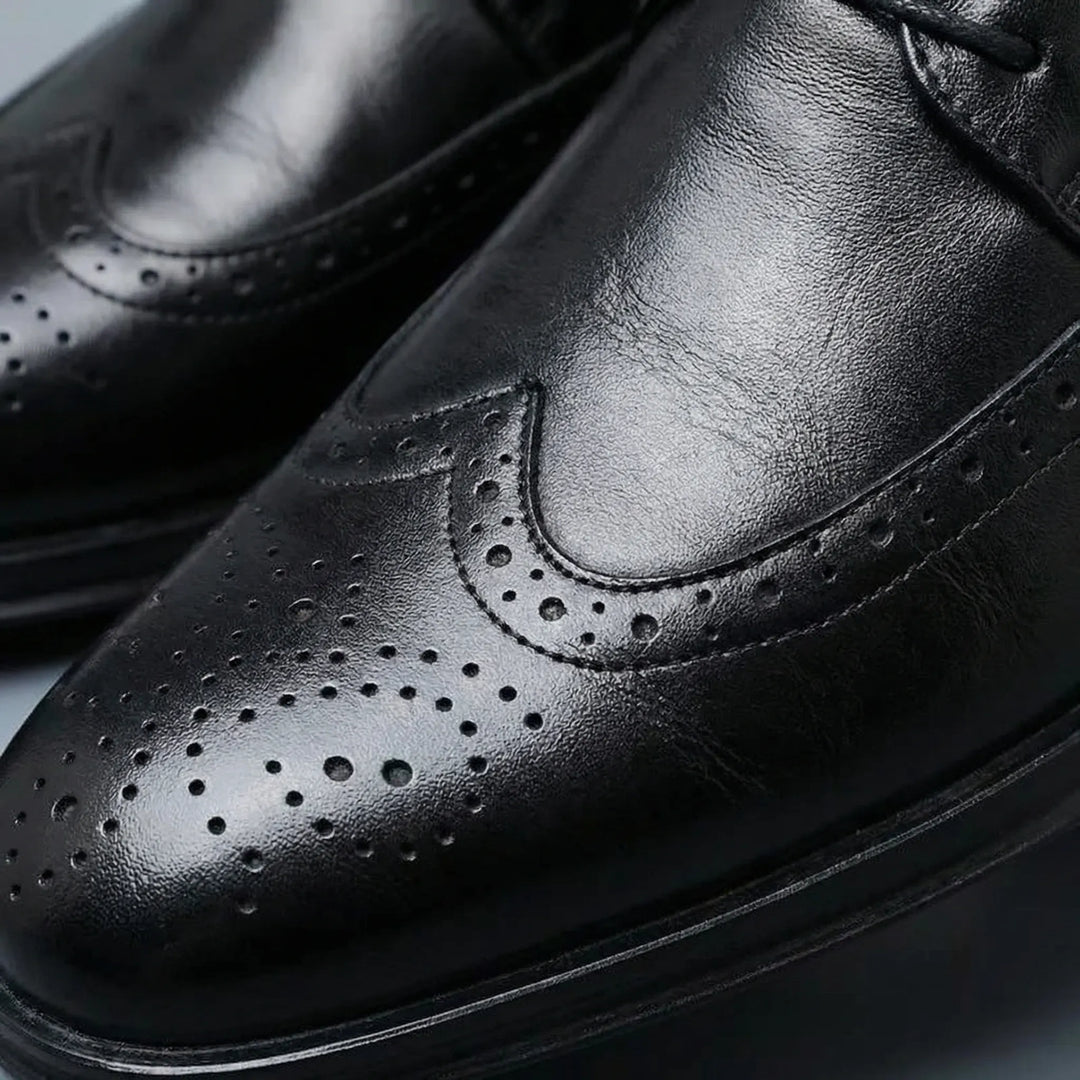 Oxbroque - Classica scarpa elegante Oxford brogue