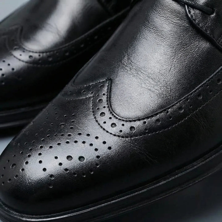 Oxbroque - Classica scarpa elegante Oxford brogue