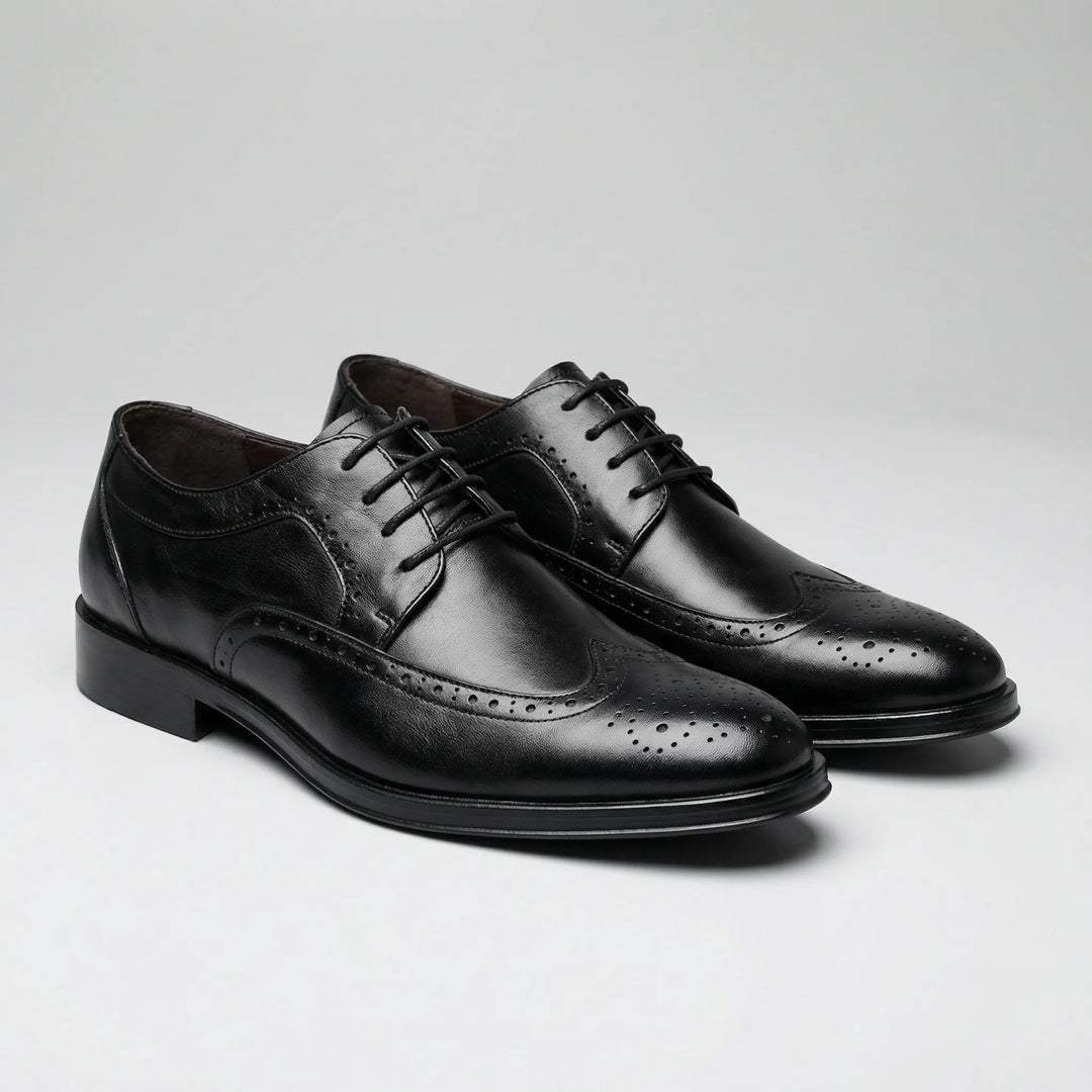 Oxbroque - Classica scarpa elegante Oxford brogue