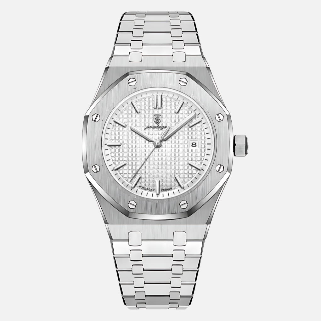 Orologio Elegante in Acciaio Inossidabile per Uomo