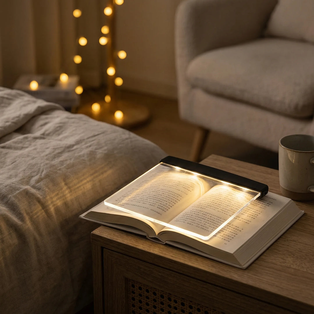 Pageglow - Lampada LED a pannello piatto per la lettura di libri