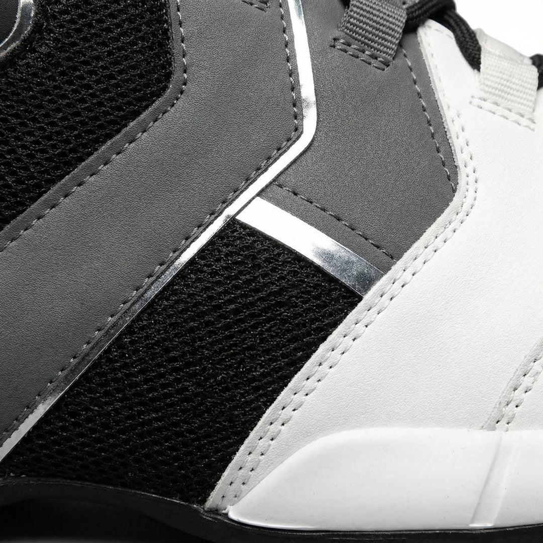 Paxuro - Sneaker sportiva bassa con lacci