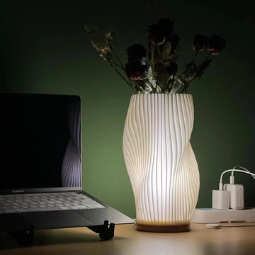 Lampada da Tavolo LED a Vortice