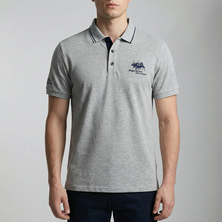Plaxton - Polo a maniche corte con colletto classico