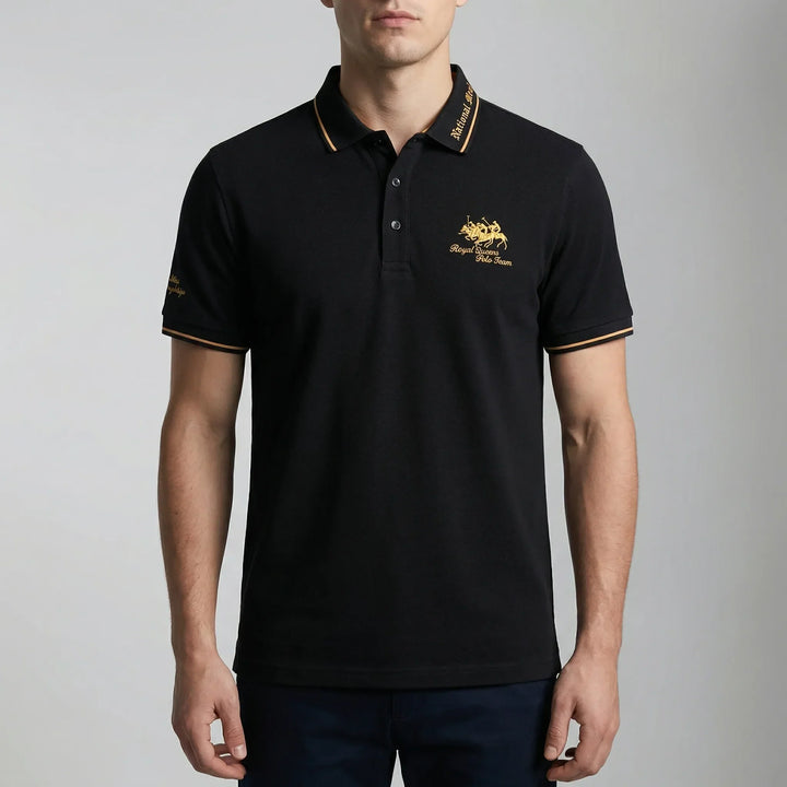 Plaxton - Polo a maniche corte con colletto classico