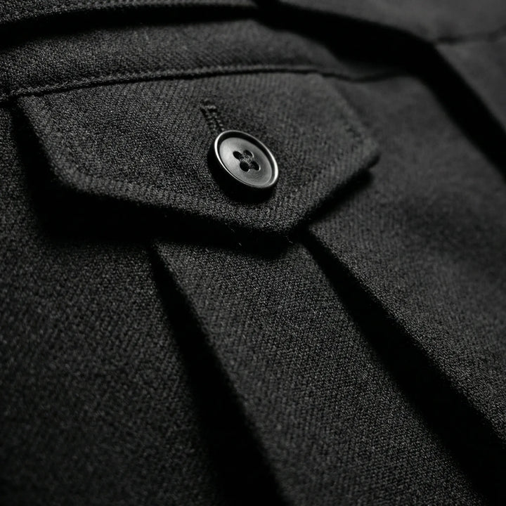 Pleatrix - Pantaloni eleganti a gamba dritta con pieghe