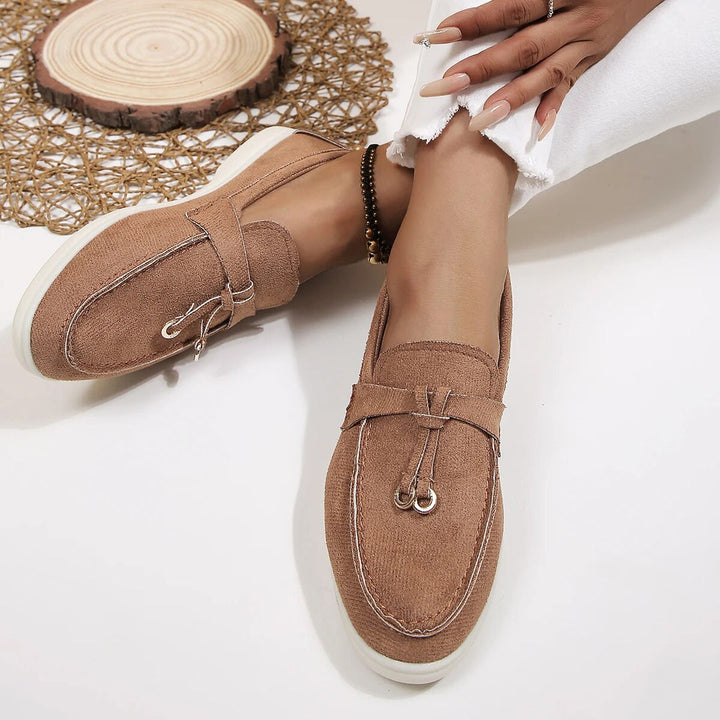 Comodi mocassini slip-on da donna