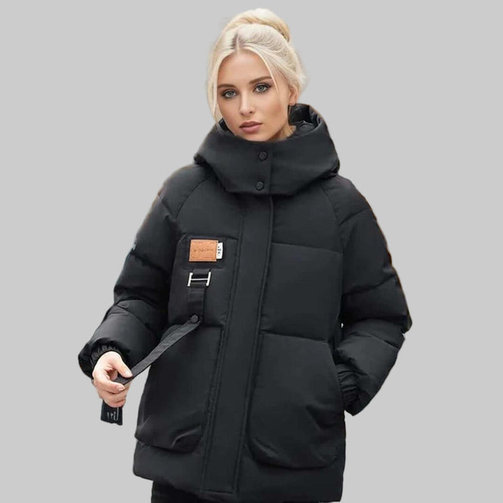 Giacca a Cappuccio Quilted da Donna