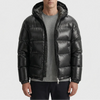 Giacca Puffer Quilted Con Cappuccio Per Uomini