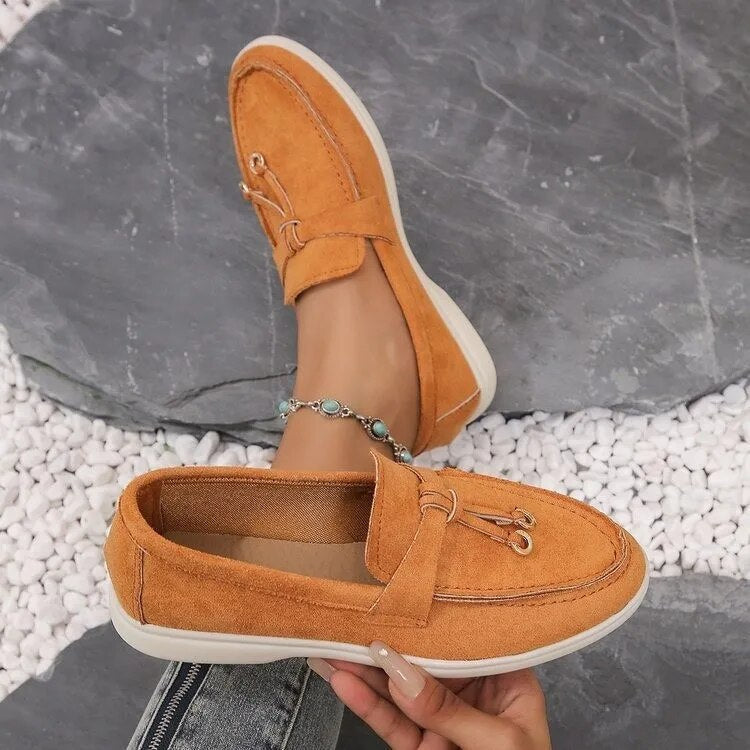 Comodi mocassini slip-on da donna