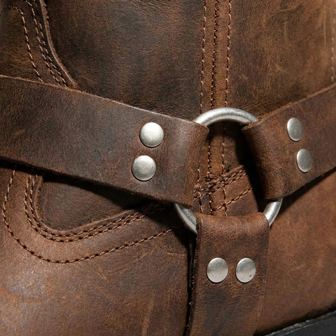 Ranchero - Stivale western alto con imbracatura
