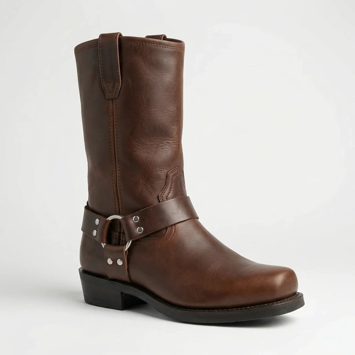 Ranchero - Stivale western alto con imbracatura