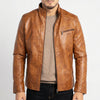 Giacca Moto-Style Fit Classico per Uomini