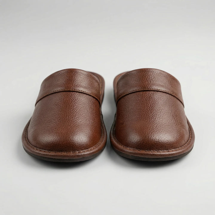 Restilo - Pantofola in pelle per interni slip-on
