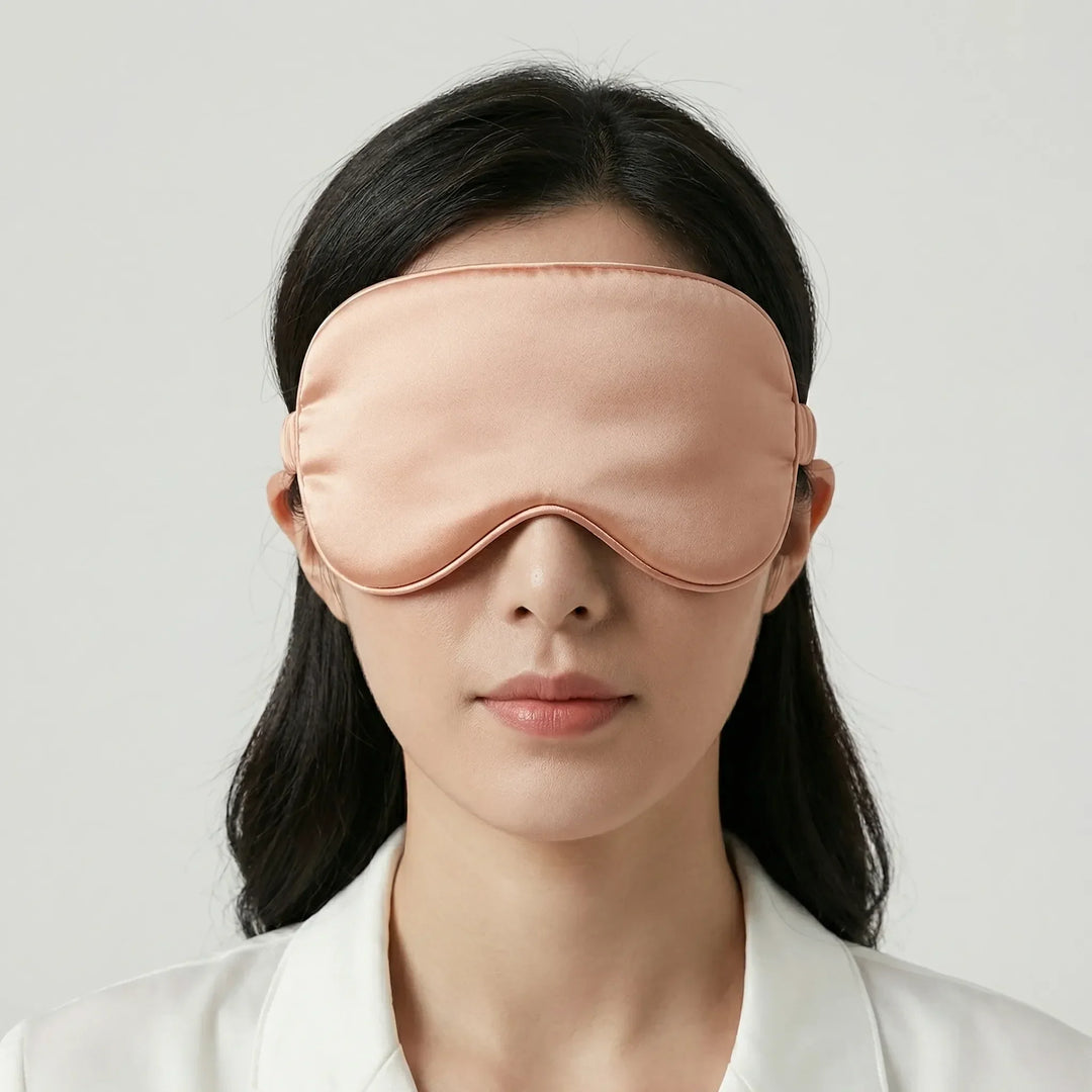 Restova - Maschera per dormire regolabile che blocca la luce