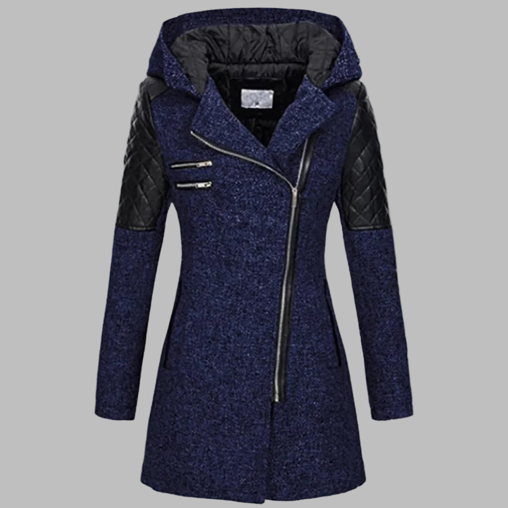 Cappotto Invernale Lungo con Cappuccio per Donne
