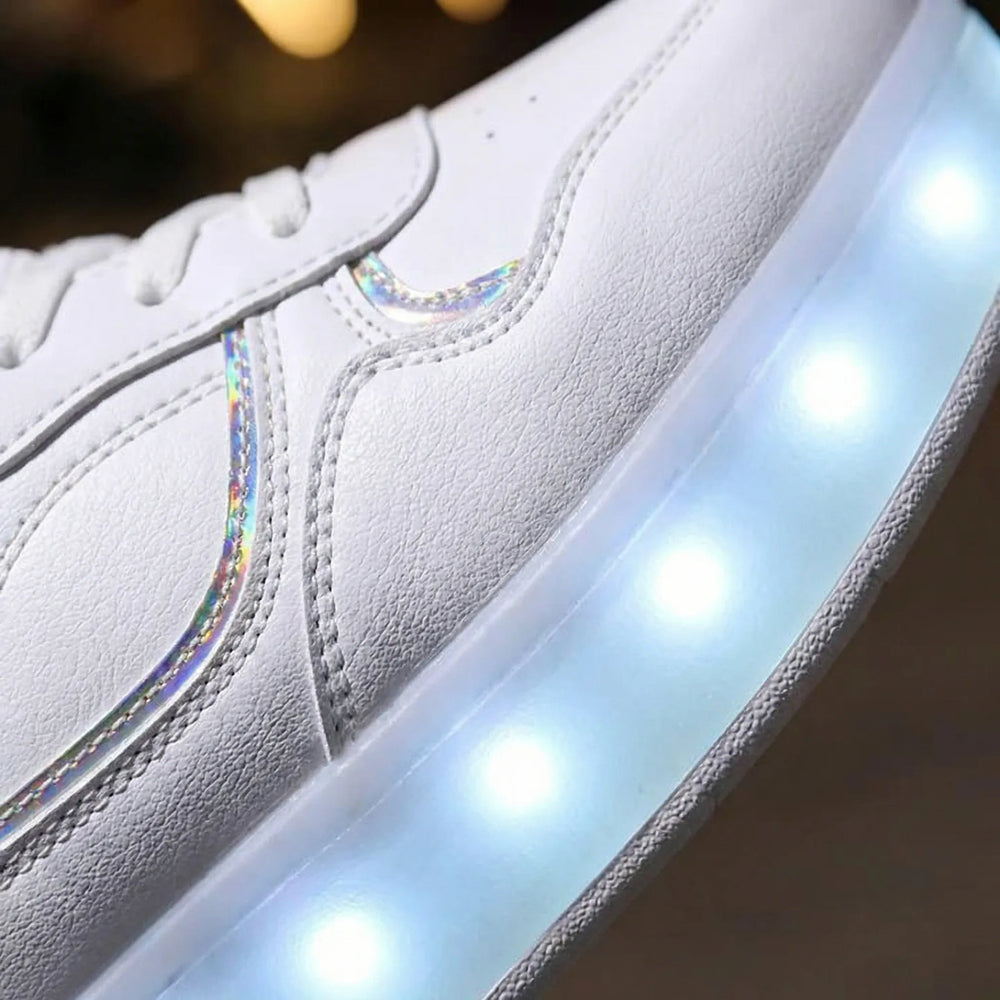 Rolluxe - Kids Light-Up Roller Sneaker Shoe
