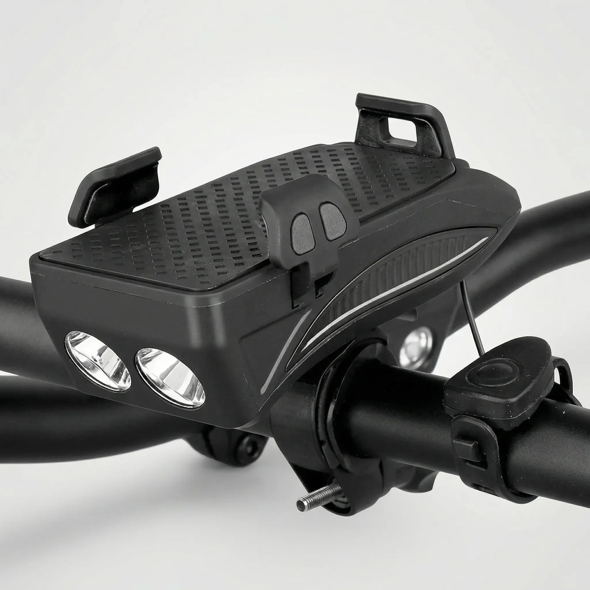Supporto per manubrio di bicicletta multifunzionale 4-in-1