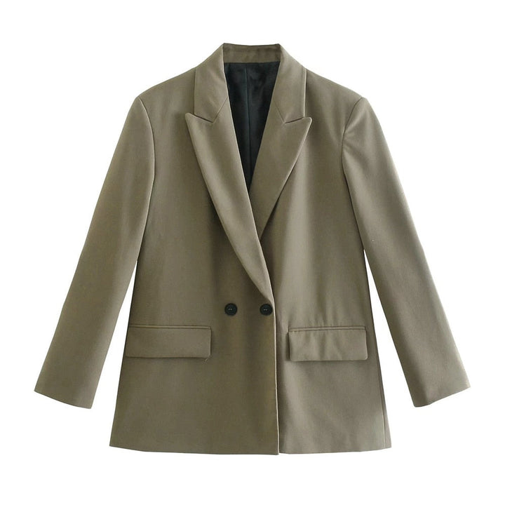 Elegante blazer doppiopetto da donna
