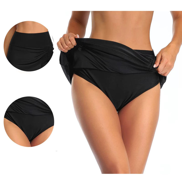 Gonna da bagno a vita alta da donna