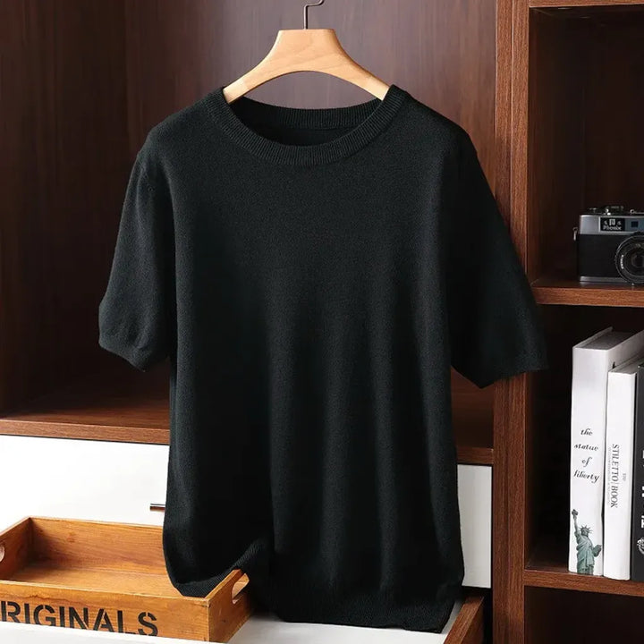 T-Shirt Collo Rotondo da Uomo – Basics Elevati per Uso Quotidiano