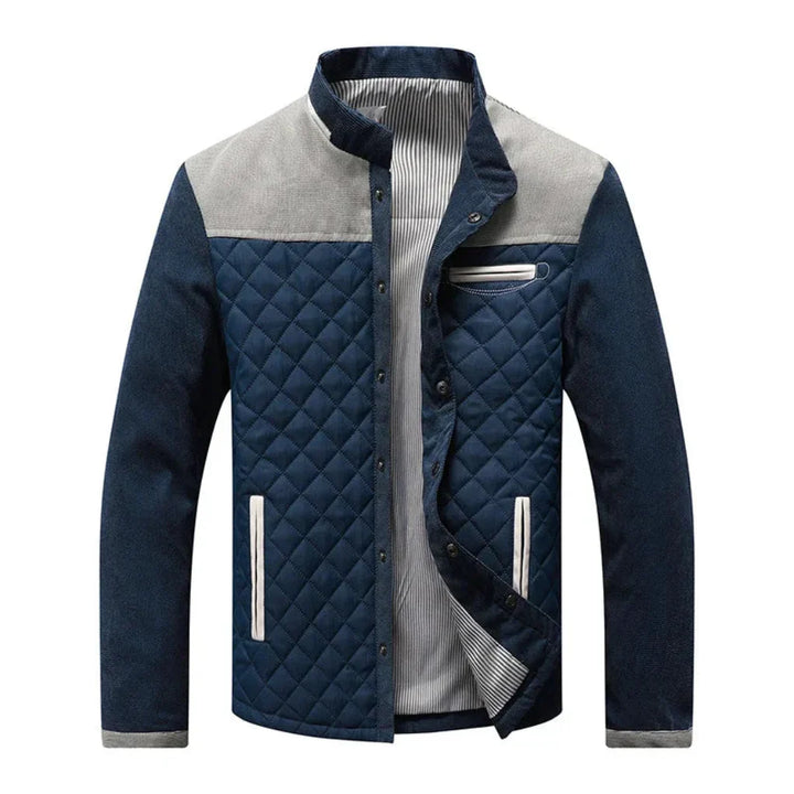Giacca Quilted Transizionale di Alta Qualità per Uomini