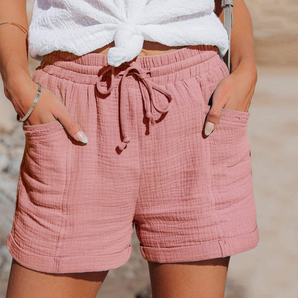 Pantaloncini casual da donna leggeri