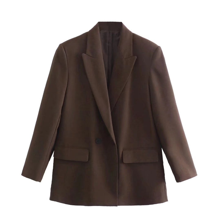 Elegante blazer doppiopetto da donna