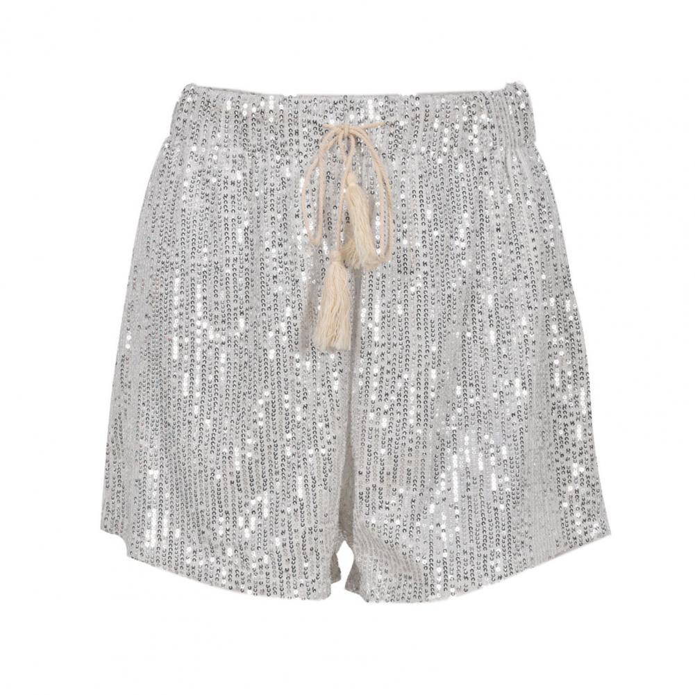 Pantaloni glitter da donna