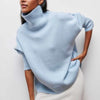 Maglione a Collo Alto da Donna – Essenziale Invernale