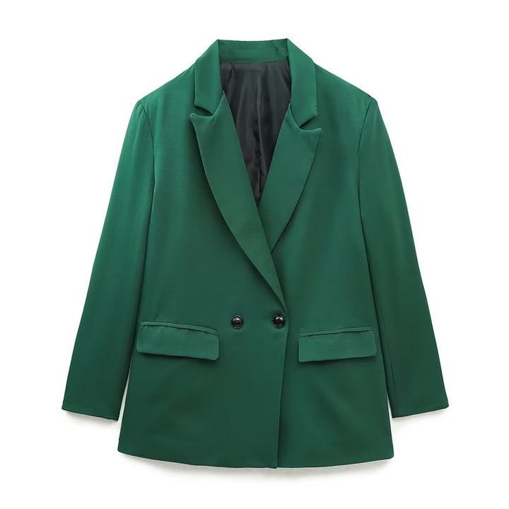 Elegante blazer doppiopetto da donna