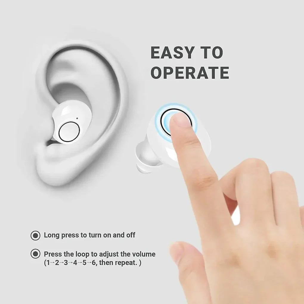 Amplificatori acustici personali ricaricabili con modalità regolabili