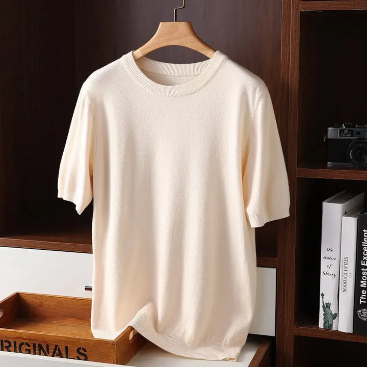 T-Shirt Collo Rotondo da Uomo – Basics Elevati per Uso Quotidiano