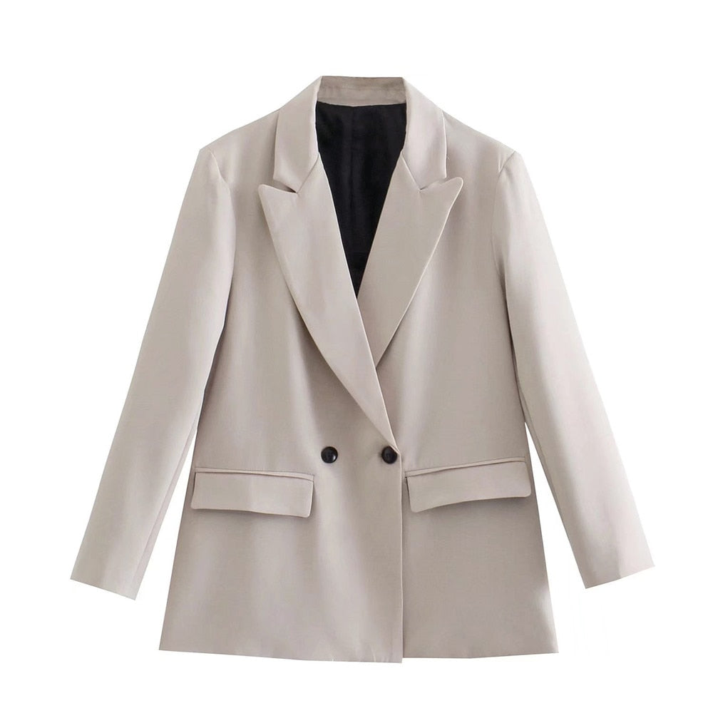 Elegante blazer doppiopetto da donna