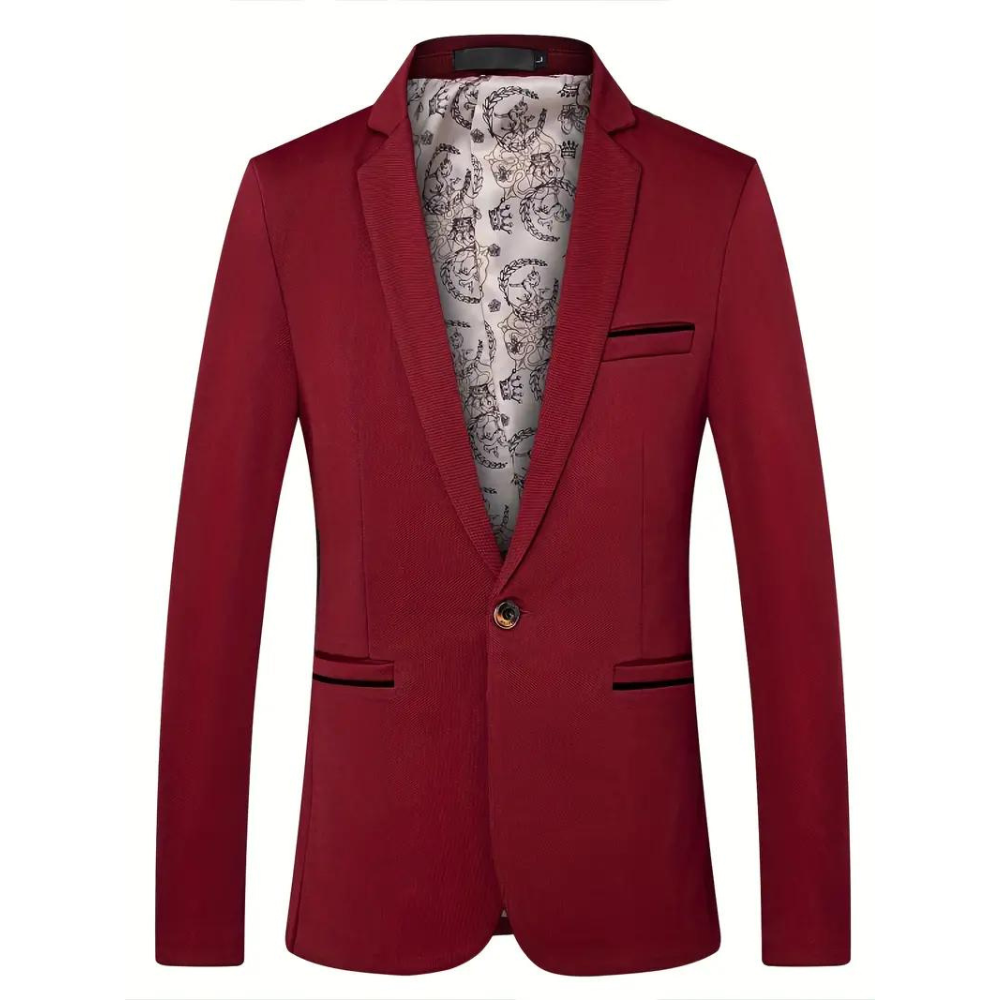 Elegante blazer da uomo: sartoria raffinata per il gentiluomo moderno