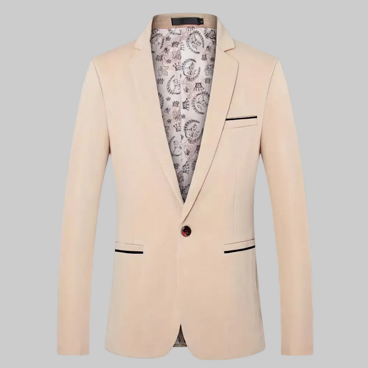 Blazer Elegante da Uomo Tailoring Rifinito
