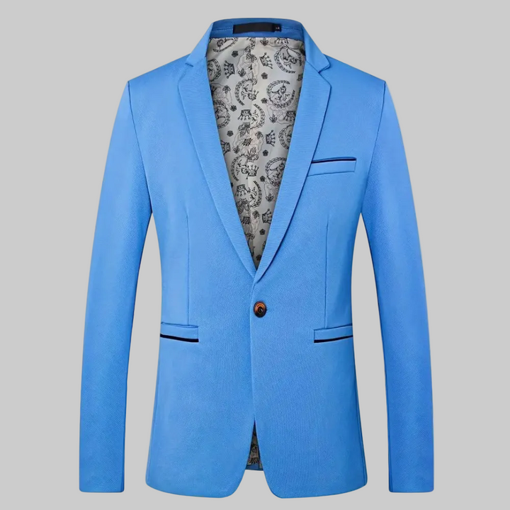 Blazer Elegante da Uomo Tailoring Rifinito