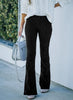 Pantaloni cargo chic a vita alta da donna
