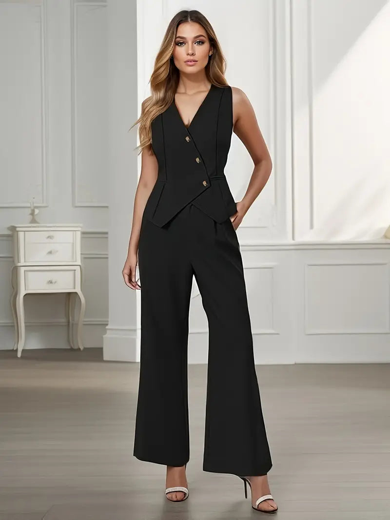 Completo sartoriale blazer e pantaloni da donna