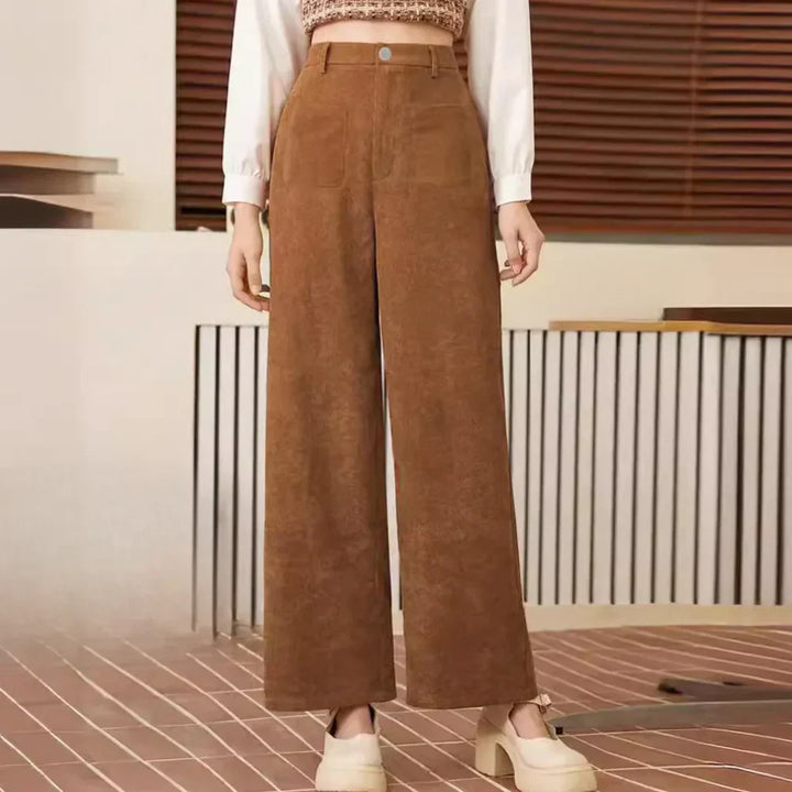 Pantaloni in Corduroy Senza Tempo per Donne