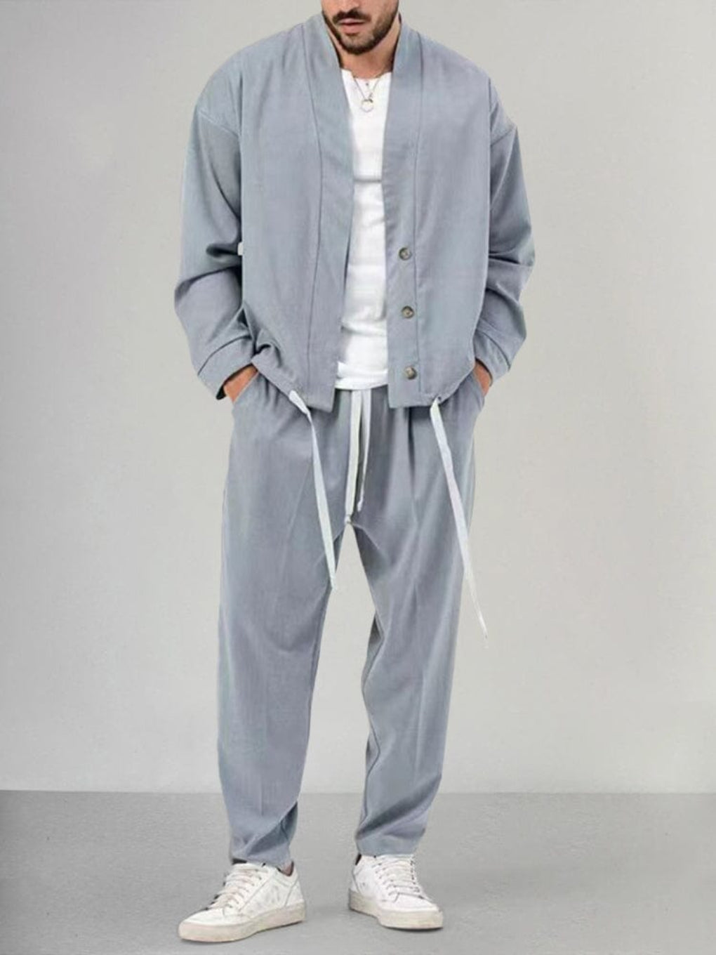 Set Lounge da Uomo a 2 Pezzi