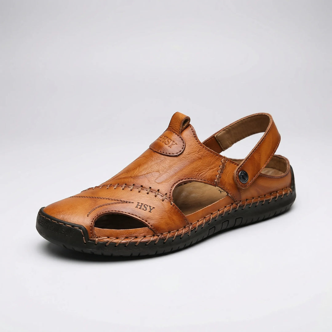 Sandavo - Closed-Toe Adjustable Strap Sandal