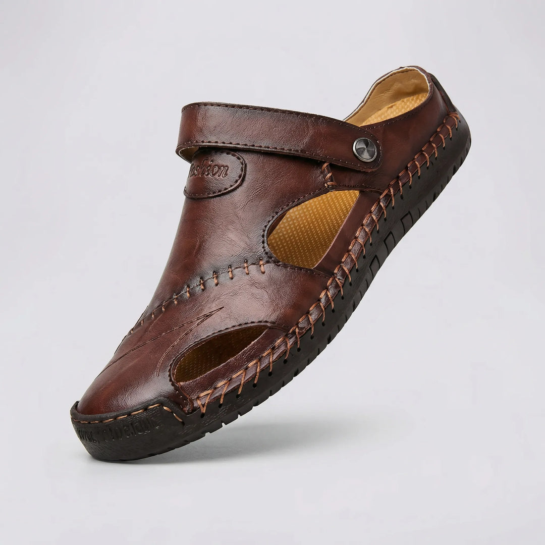 Sandivo - Closed-Toe Adjustable Strap Sandal