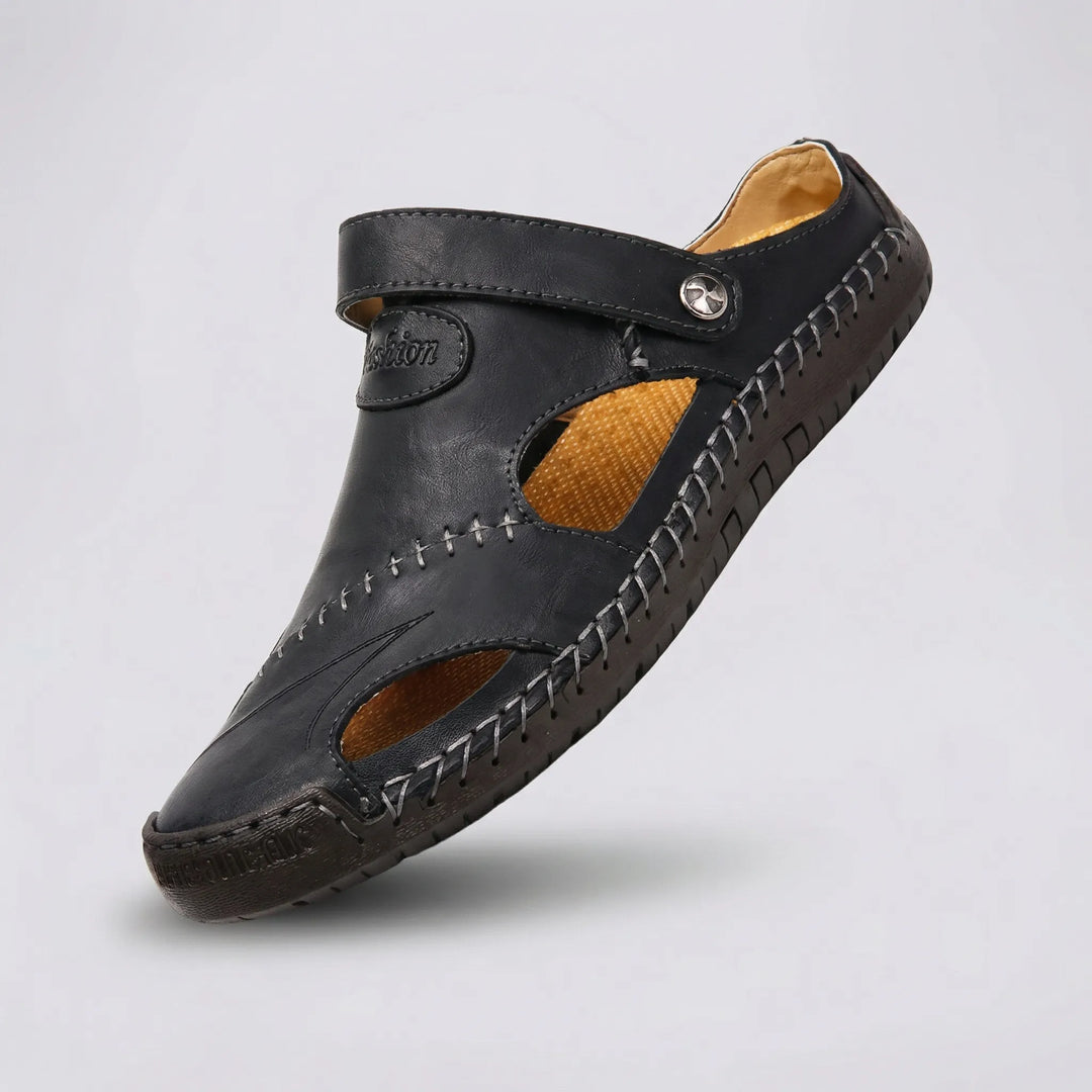 Sandivo - Closed-Toe Adjustable Strap Sandal