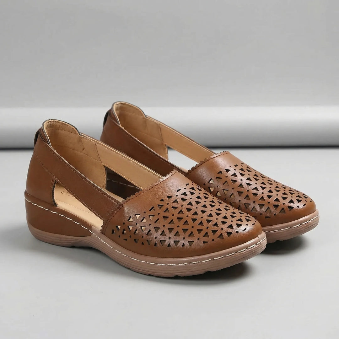 Sandrift - Sandalo con zeppa slip-on da donna