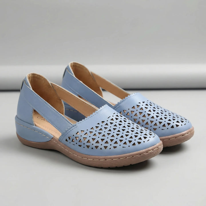 Sandrift - Sandalo con zeppa slip-on da donna